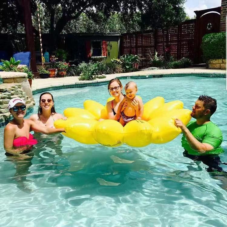 Outdoor Sunflower Pool Float