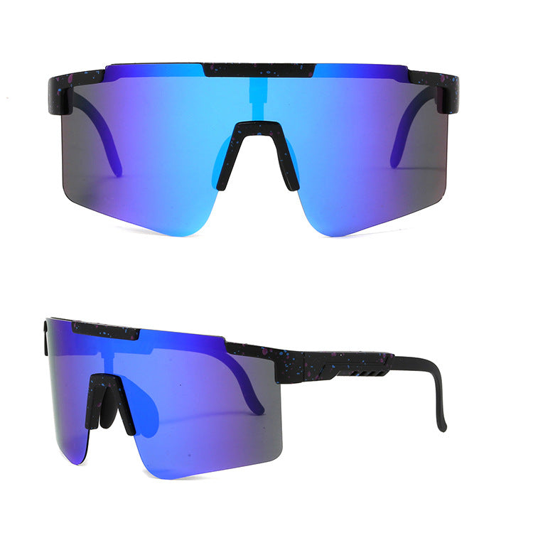 Square cycling sunglasses