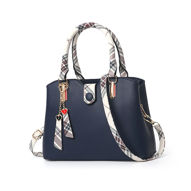 Dark blue Cross-Body Bag -For Females