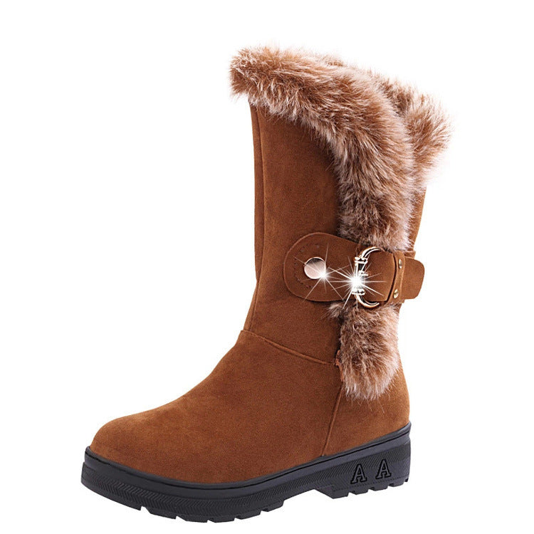 Casual Warm Winter Snow Boots Women