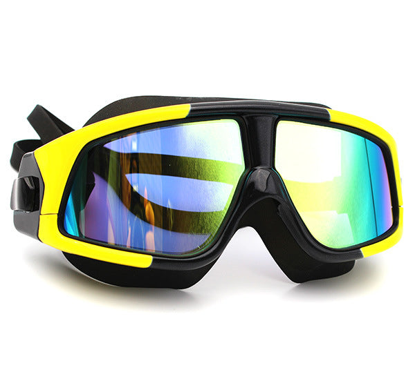  Comfortable Silicone Swim Goggles.