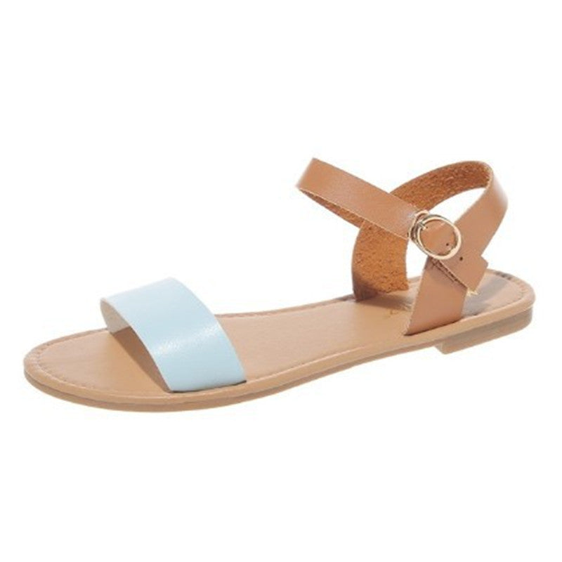 Women's beach open-toe flat sandals