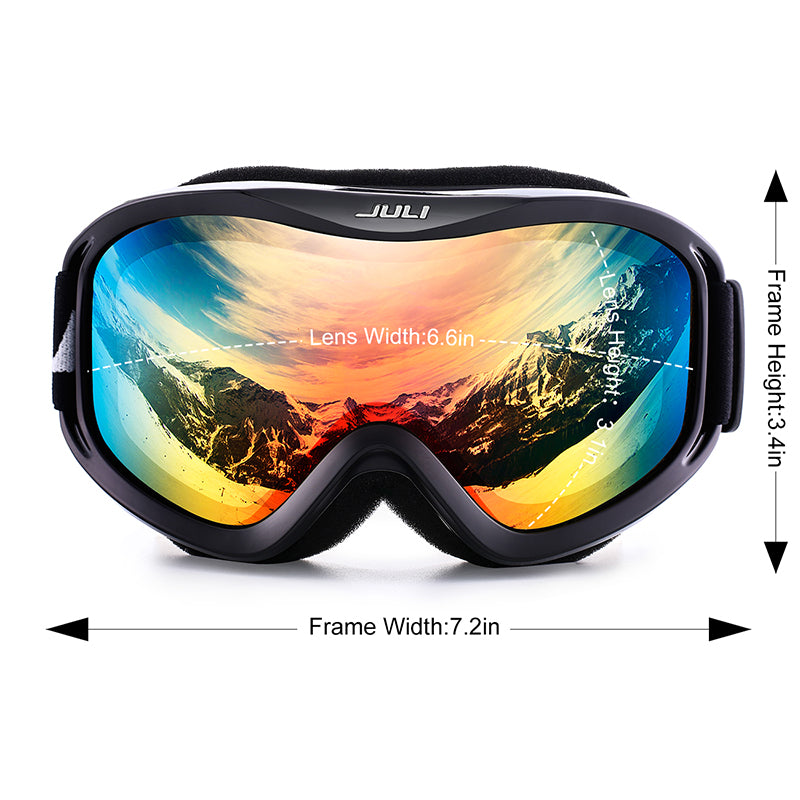 Classic Anti-fog ski goggles