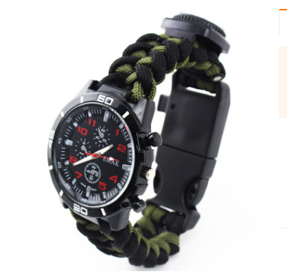 Multi-functional Survival Bracelet Watch