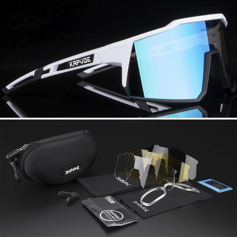 Polarized cycling sunglasses