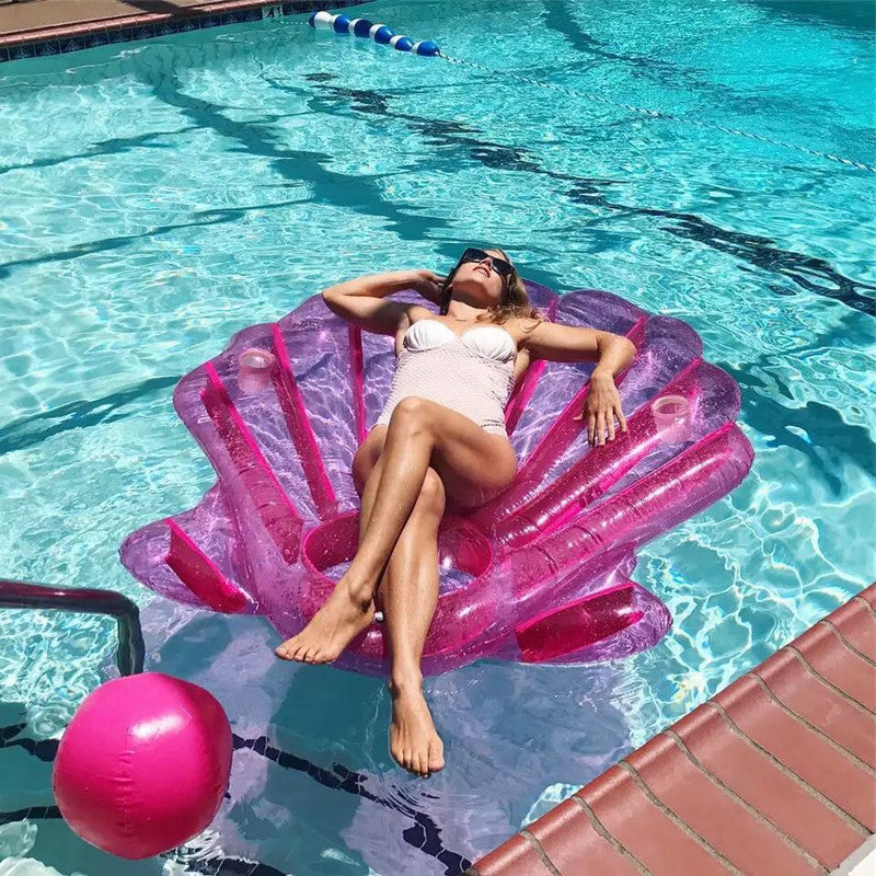 Stylish Pink Shell Floating Row -Inflatable