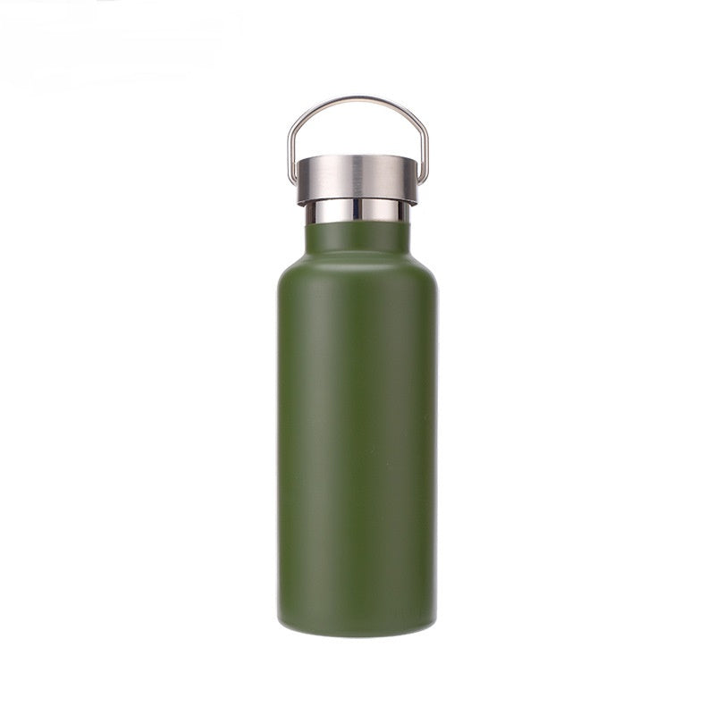 Wide Mouth Stainless Steel Sports Bottle for Easy Filling and Cleaning