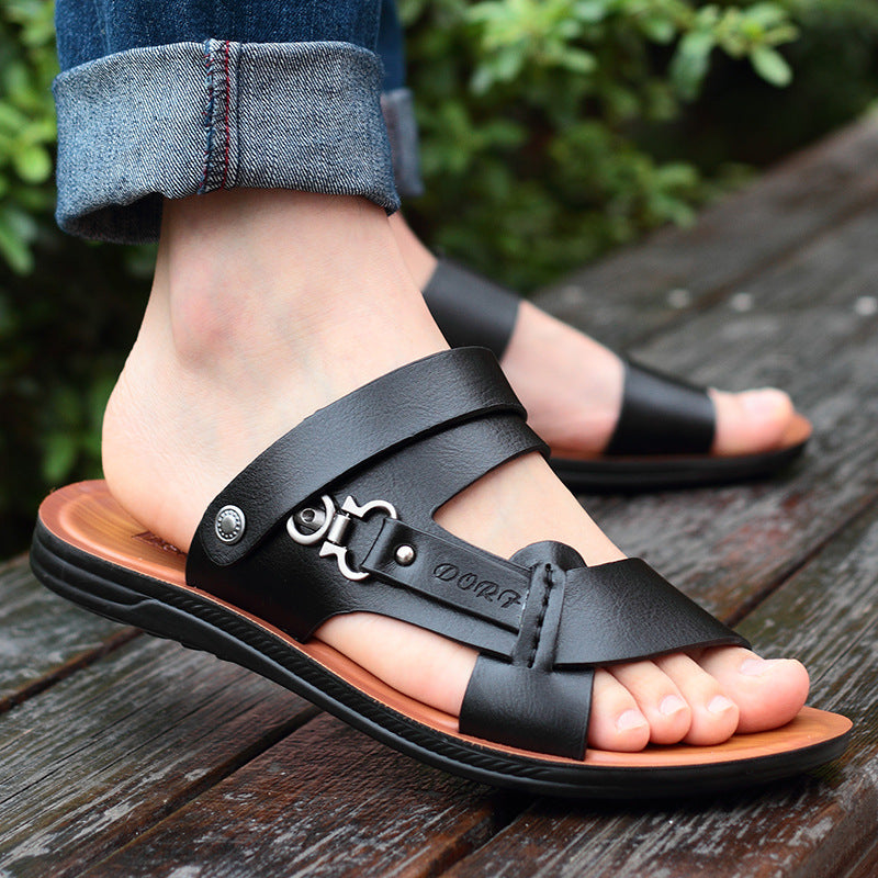 men's sandals fashion beach shoes slippers