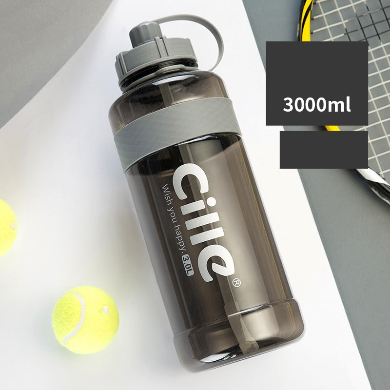 Portable Water Bottle with Straw