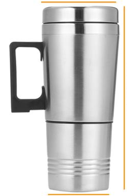 Portable Electric Car Coffee Mug with Water Warmer