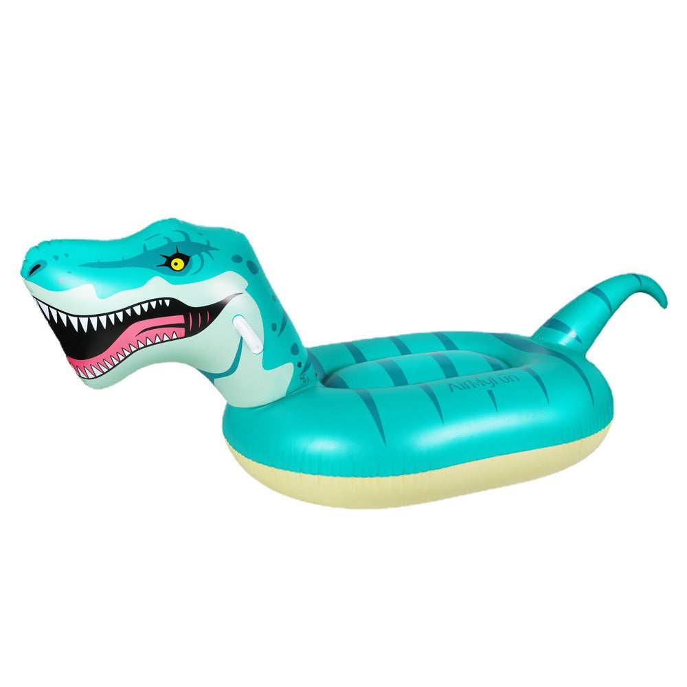 Portable Dinosaur Shaped Floating Bed 