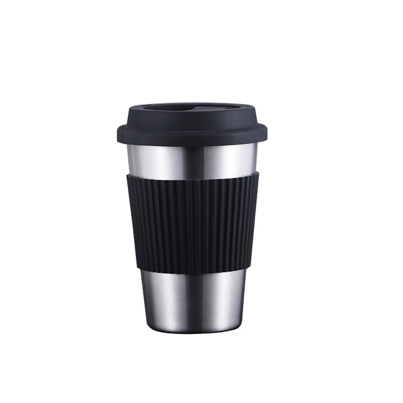 Leak-Proof Stainless Steel Water Cup with Wide Mouth Opening - Easy to Fill and Clean