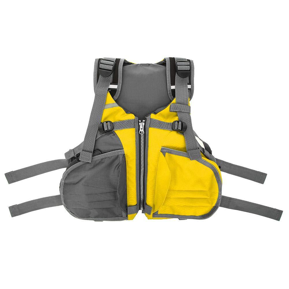 One Size Fits Most Life Jacket for Kayaking, Canoeing, Rafting, and Swimming