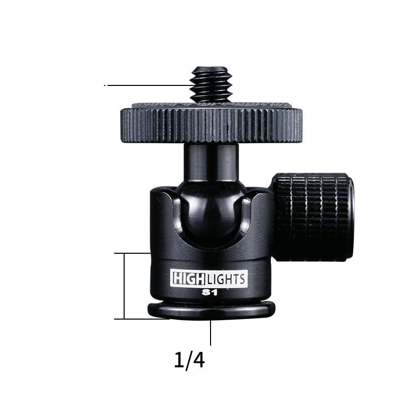 Small Tripod with Gimbal Head for GoPro and Mini Cameras