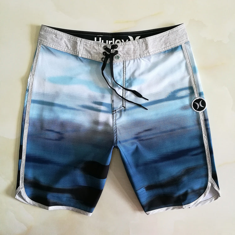 Men's Beach Shorts, Quick-drying Loose Color Surfing Shorts