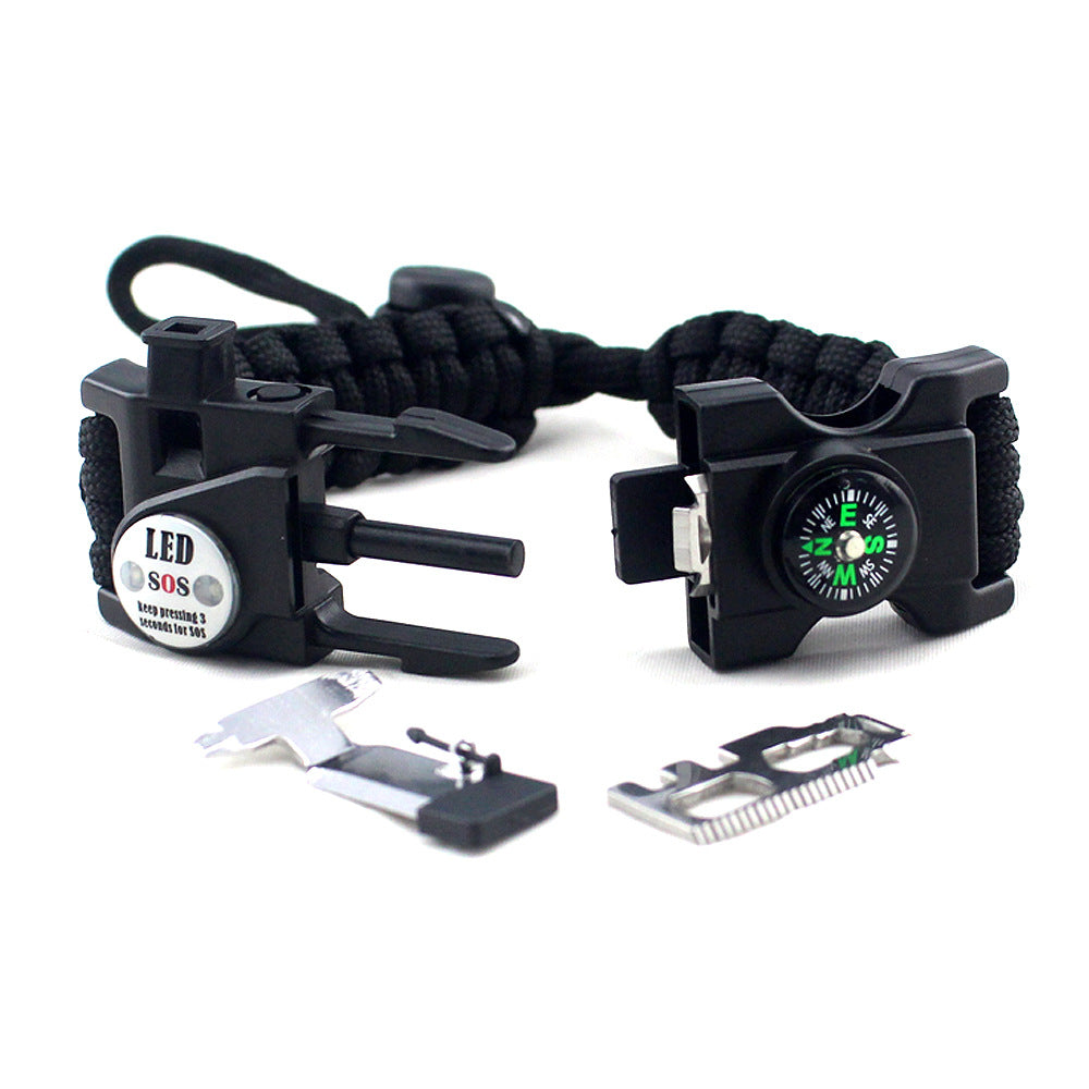 Paracord Adjustable Bracelet for outdoor survival