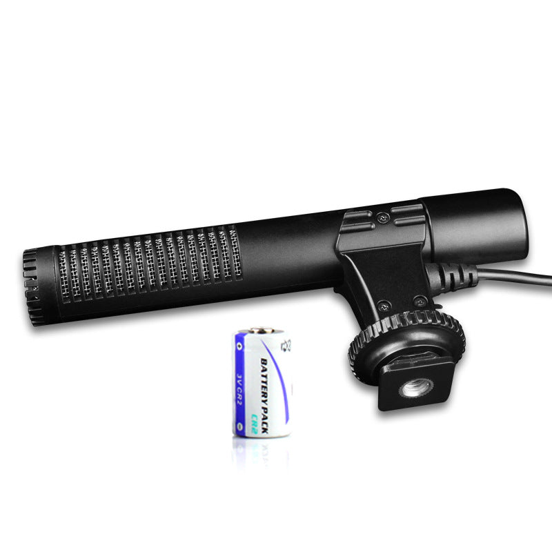 Compact and Lightweight Camera Microphone with High Sensitivity and Frequency Response