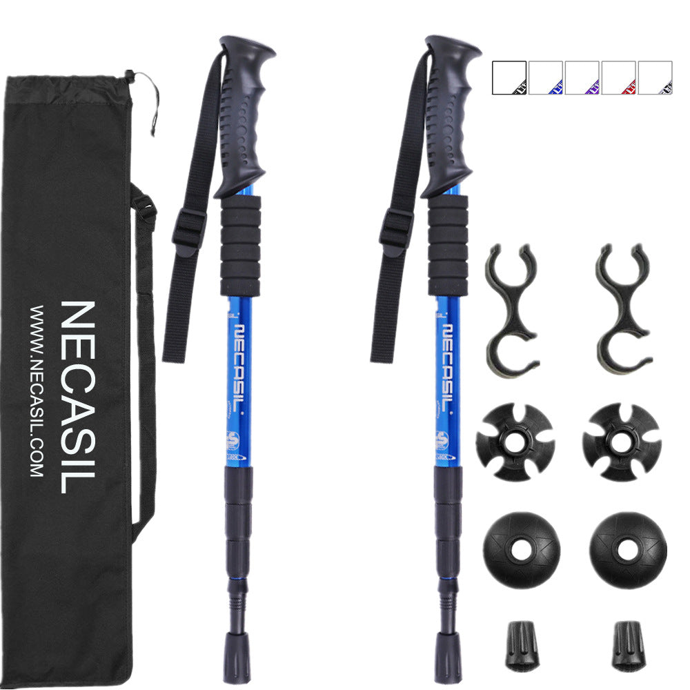 Newcastle Four-Section Straight Trekking Poles