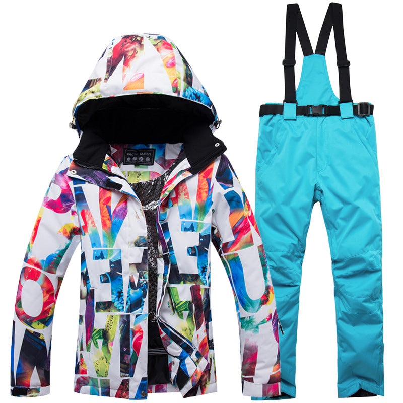 Stay Warm and Protected on the Slopes with Our Windproof Ski Suit