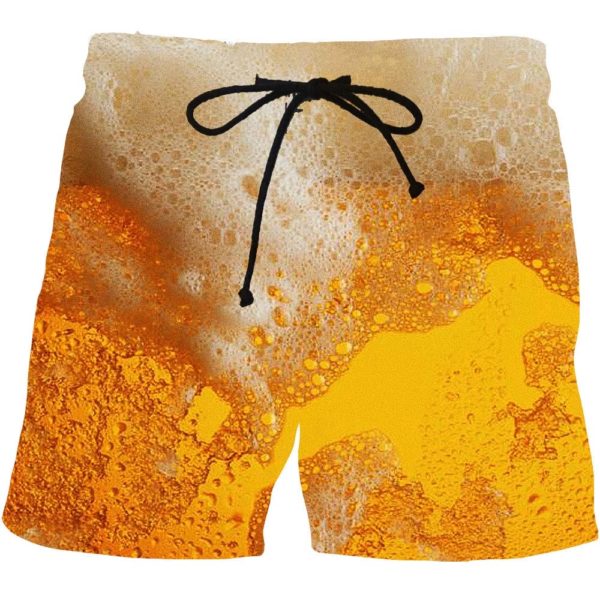 Shorts Casual 3d Digital Printing Beach Pants Men's Shorts