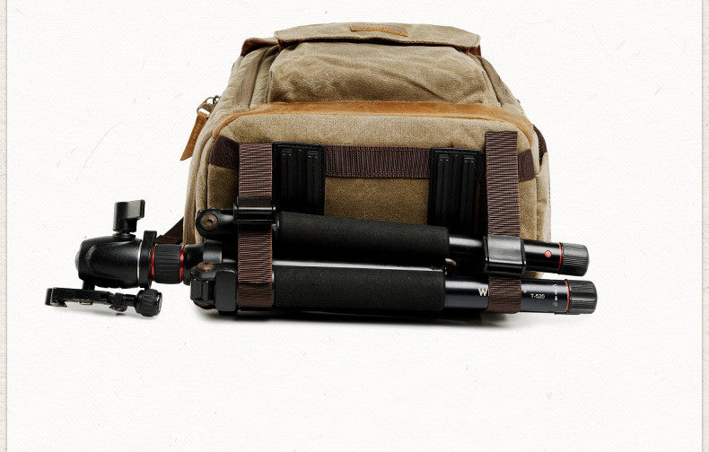 Large Capacity Cotton Camera Backpack 