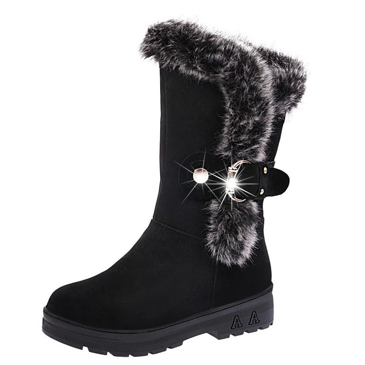 Casual Warm Winter Snow Boots Women