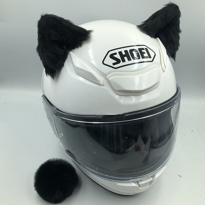 Adorable Ski Helmet Add-Ons with Cat Ears