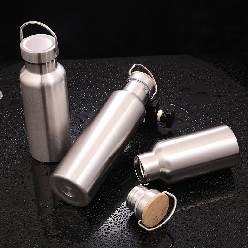 Simple and Easy-to-Use Stainless Steel Sports Bottle