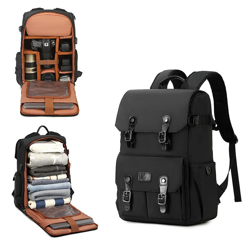 Large Capacity Waterproof Camera Backpack