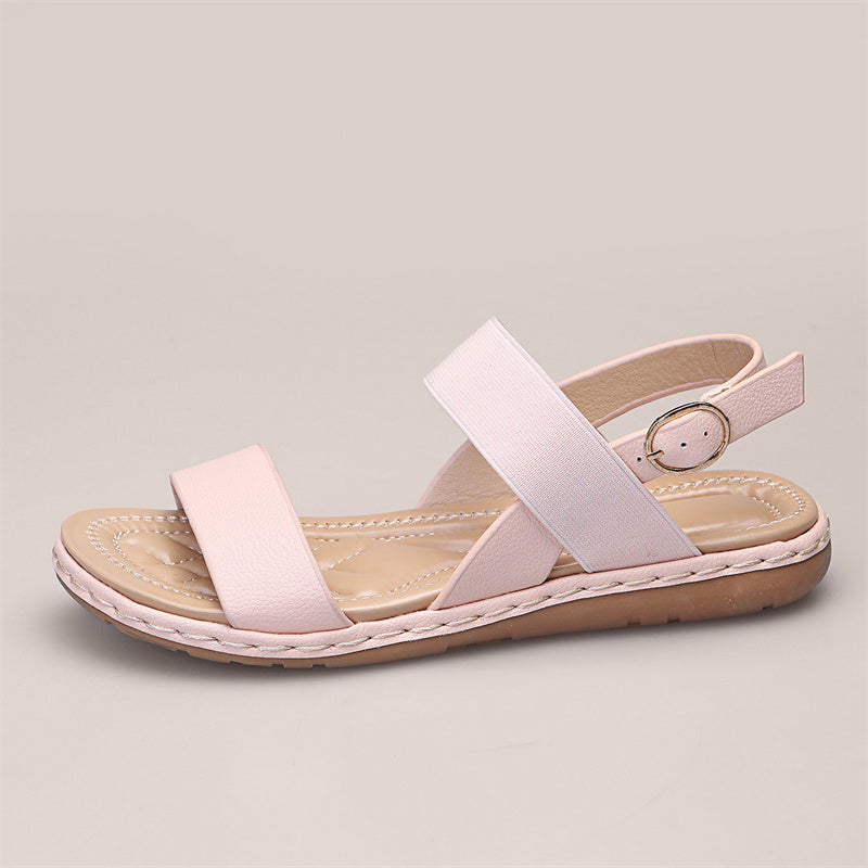 Women's Elastic Strap Casual Beach Sandals