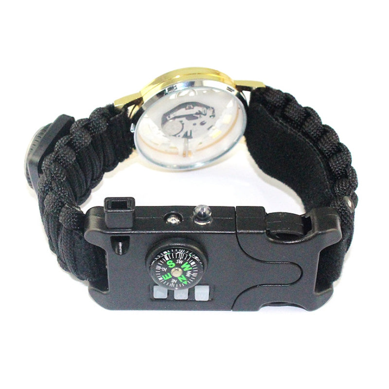 Outdoor camping survival watch