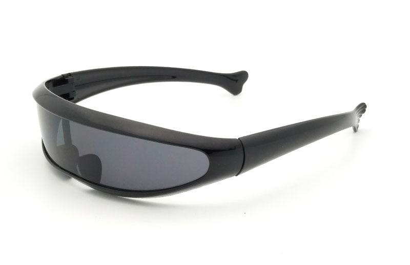 Personality Sunglasses Laser Glasses Men Women Sunglass Robots Silver Lens Sun Glasses Men's Driving Goggles Glasses