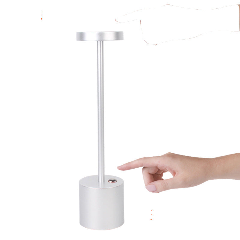 Waterproof Rechargeable LED Desk Lamp with Touch Dimming