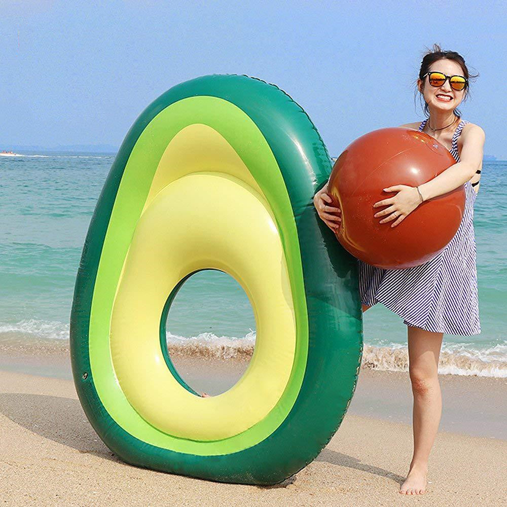 Giant Avocado Pool Float -Inflatable