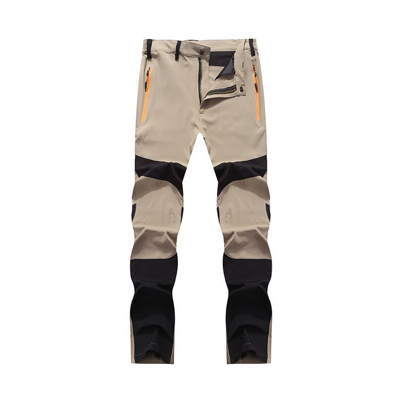 Hiking Pants with Reinforced Knees and Breathable Fabri