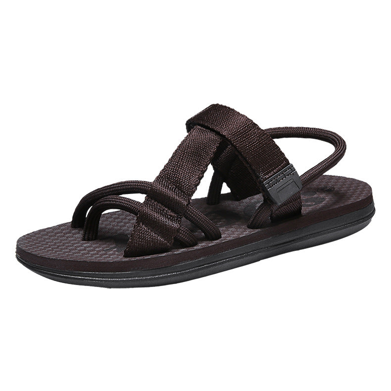 Men's beach shoes woven sandals