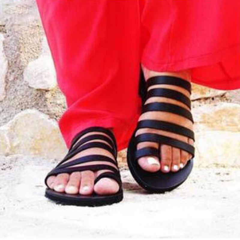 Beach flat sandals