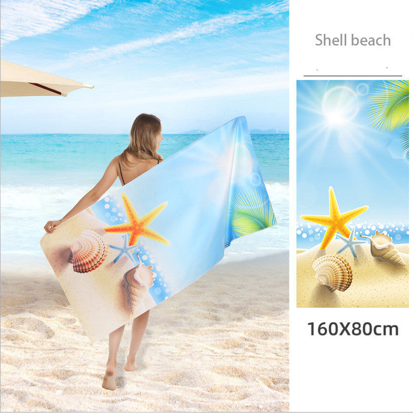 Printed Beach Towel