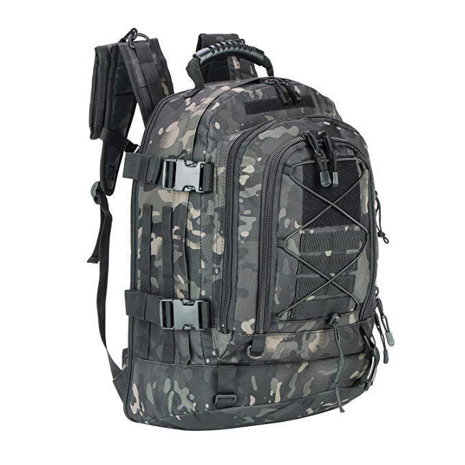 camouflage backpack