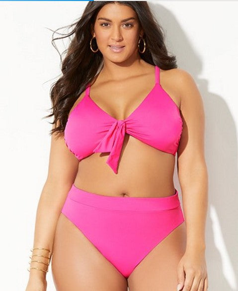 Plus Size Separate Women's Swimsuit Bikini