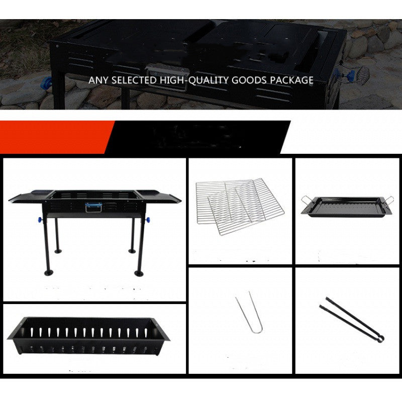 Premium Quality Charcoal BBQ Tool Set for Grilling