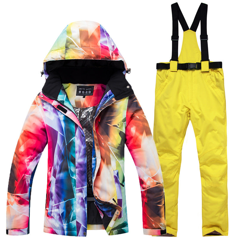 Stay Warm and Protected on the Slopes with Our Windproof Ski Suit