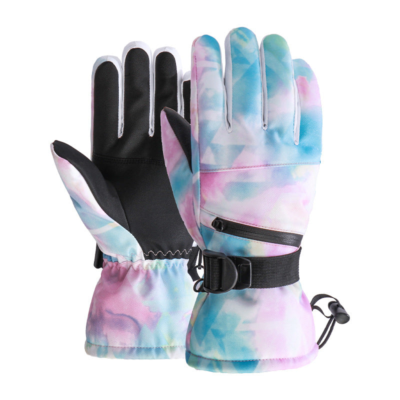 Winter Warm and Waterproof Ski Gloves for All Outdoor Activities