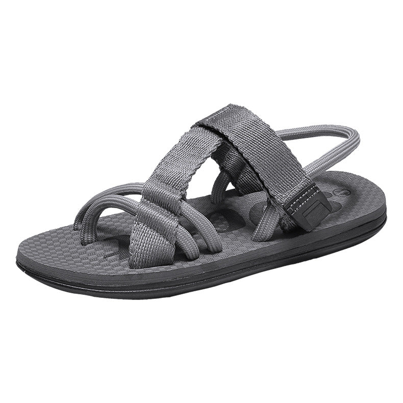 Men's beach shoes woven sandals