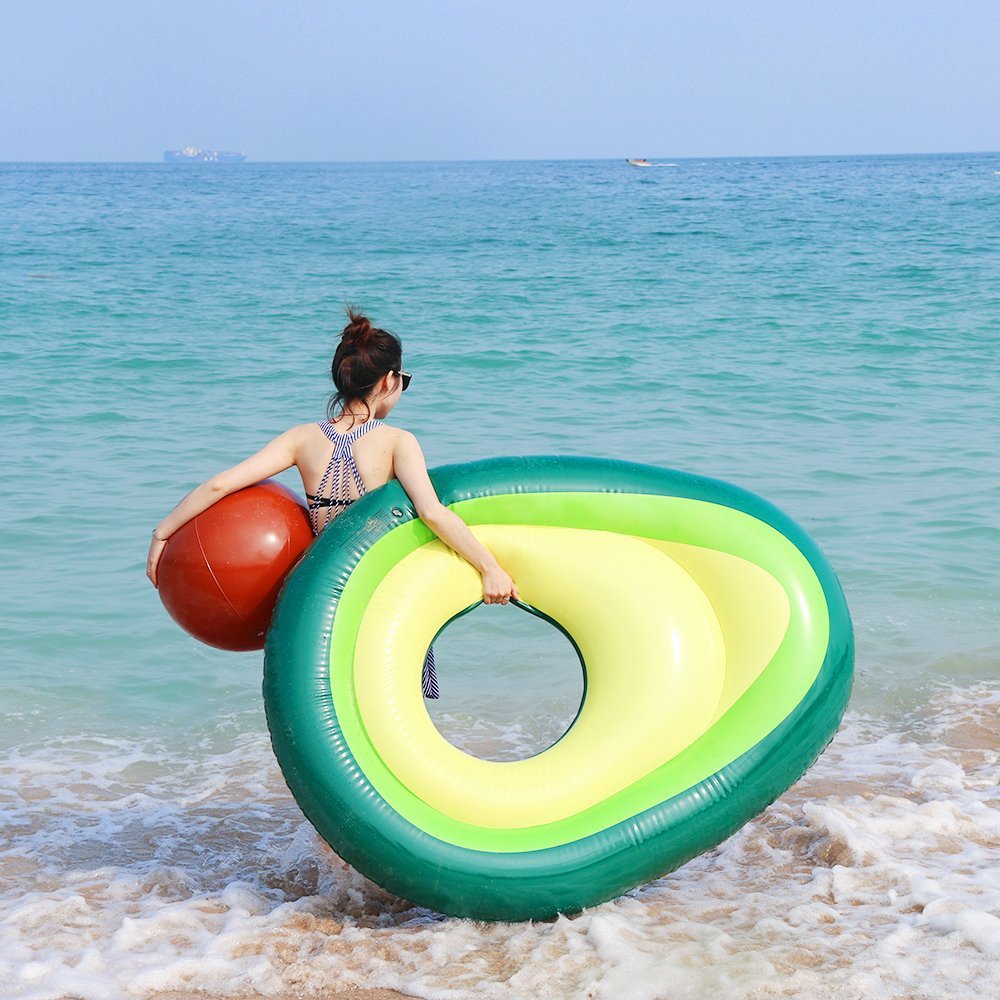 Giant Avocado Pool Float -Inflatable