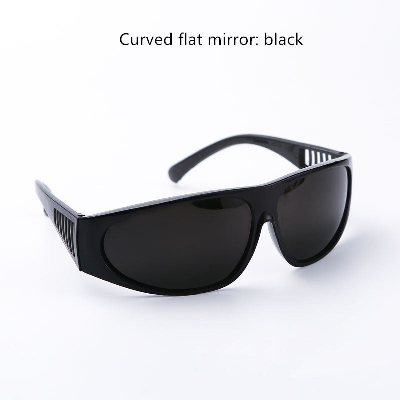 Men's protective glasses flat glasses