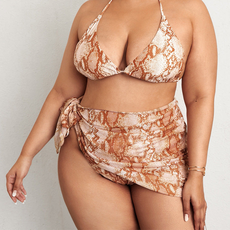 Bikini Three Piece Swimsuit Export Plus Size