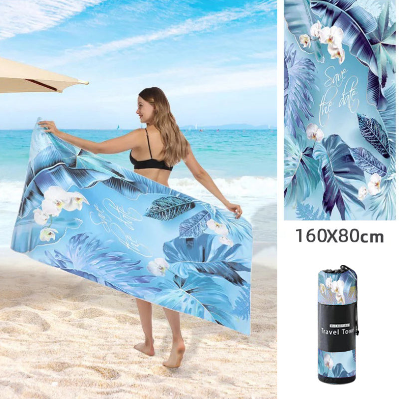 Double Sided Printed Beach Towel