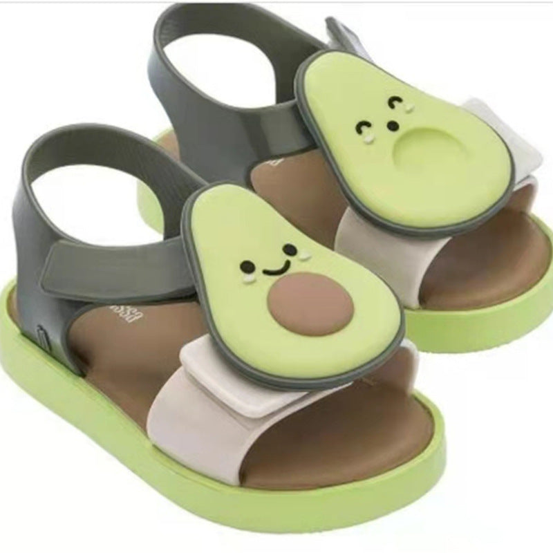 Lightweight Cute Boys Fruit Baby Beach Jelly Sandals