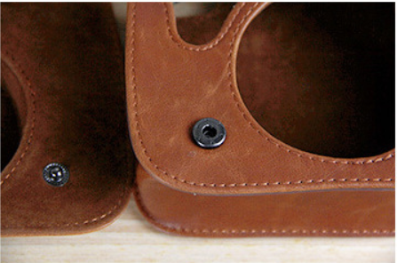 Leather Small Camera Bag